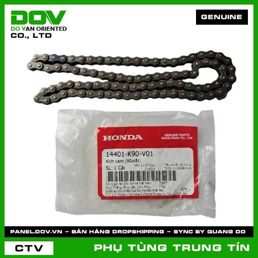 XÍCH CAM (90MẮT) | 14401-K90-V01 | HONDA (WAVE ALPHA 110, WAVE RSX 110) — 14401K90V01