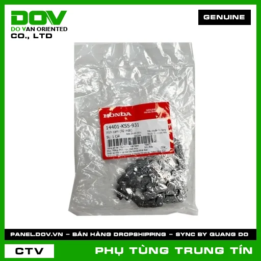 XÍCH CAM (92 MẮT) | 14401-KSS-931 | HONDA (AIR BLADE 125, LEAD 125, PCX, PCX 125, SH 125/150, SH MODE) — 14401KSS931