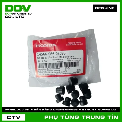 BỘ CAO SU ĐẦU THANH CĂNG XÍCH CAM | 14566-086-030SS | HONDA (MONKEY) — 14566086030SS