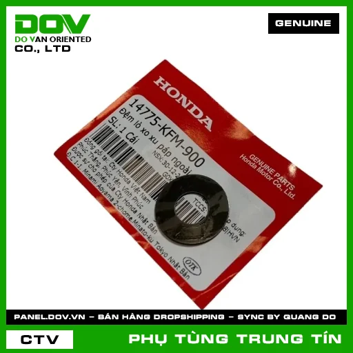 ĐỆM LÒ XO XU PÁP NGOÀI | 14775-KFM-900 | HONDA (FUTURE NEO, SUPER DREAM, WAVE 100, WAVE ALPHA) — 14775KFM900