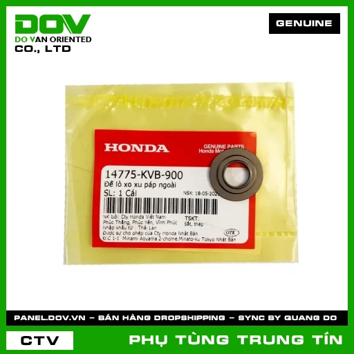 Đế lò xo xu páp ngoài | 14775-KVB-900 | HONDA (AIR BLADE 110, CLICK 110, LEAD 110) — 14775KVB900