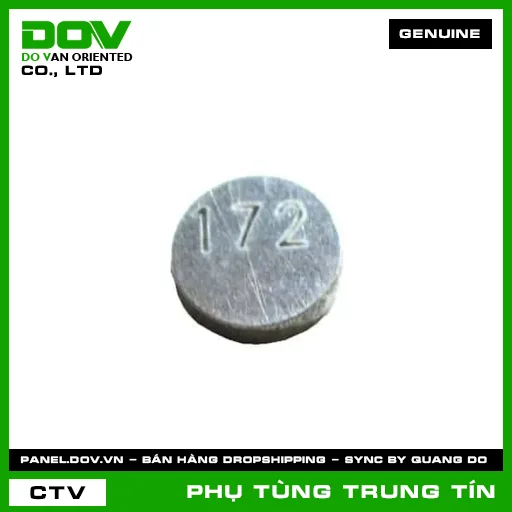 VÒNG ĐỆM XU PÁP (1.725) | 14922-KT7-013 | HONDA (ADV350, CB1000R, CB150R, CB300R, CB500F, CB500X, CB650R, CBR500R, CBR650R, GOLDWING, NX500, REBEL 300, REBEL 500, SH 350, WINNER 150, WINNER R, WINNER X) — 14922KT7013