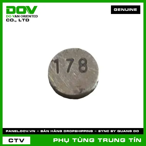 VÒNG ĐỆM XU PÁP (1.775) | 14924-KT7-013 | HONDA (ADV350, CB1000R, CB150R, CB300R, CB500F, CB500X, CB650R, CBR500R, CBR650R, GOLDWING, NX500, REBEL 300, REBEL 500, SH 350, WINNER 150, WINNER R, WINNER X) — 14924KT7013