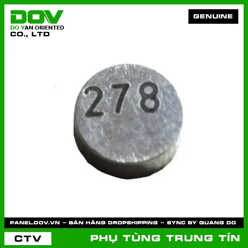 VÒNG ĐỆM XU PÁP (2.775) | 14964-KT7-013 | HONDA (ADV350, CB1000R, CB150R, CB300R, CB500F, CB500X, CB650R, CBR500R, CBR650R, GOLDWING, NX500, REBEL 300, REBEL 500, SH 350, WINNER 150, WINNER R, WINNER X) — 14964KT7013