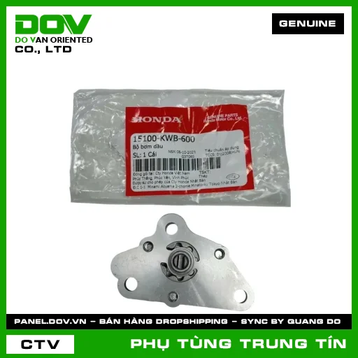 BỘ BƠM DẦU | 15100-KWB-600 | HONDA (WAVE 100, WAVE ALPHA) — 15100KWB600