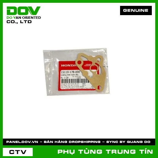 GIOĂNG THÂN BƠM DẦU | 15119-178-000 | HONDA (SUPER DREAM, WAVE 100, WAVE ALPHA) — 15119178000