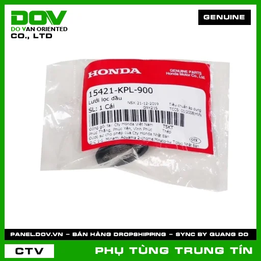 LƯỚI LỌC DẦU | 15421-KPL-900 | HONDA (AIR BLADE 110, AIR BLADE 125, AIR BLADE 125/150, LEAD 125, PCX, PCX 125, PCX 125/150, SH 125/150, SH MODE, VISION 110) — 15421KPL900
