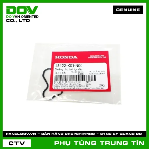 GIOĂNG NẮP LƯỚI LỌC DẦU | 15422-K0J-N00 | HONDA (VISION 110) — 15422K0JN00