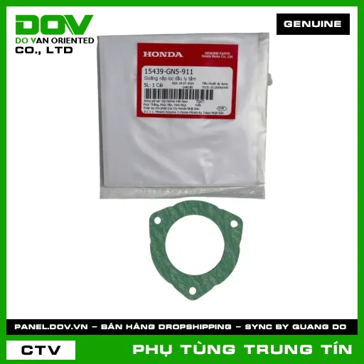 GIOĂNG NẮP LỌC DẦU LY TÂM | 15439-GN5-911 | HONDA — 15439GN5911