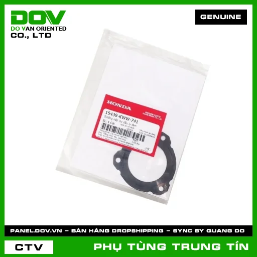 GIOĂNG NẮP LỌC DẦU LY TÂM | 15439-KWW-741 | HONDA (DREAM 110, FUTURE 125, SUPER CUB C125, WAVE RSX 110) — 15439KWW741