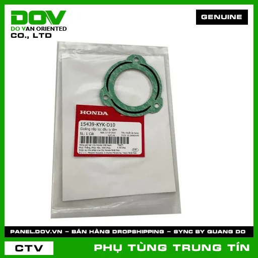 GIOĂNG NẮP LỌC DẦU LY TÂM | 15439-KYK-D10 | HONDA (BLADE 110, WAVE ALPHA 110, WAVE RSX 110) — 15439KYKD10