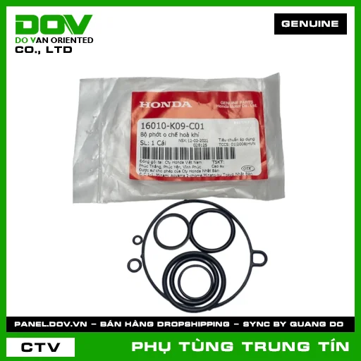 BỘ PHỚT O CHẾ HOÀ KHÍ | 16010-K09-C01 | HONDA (WAVE 100) — 16010K09C01