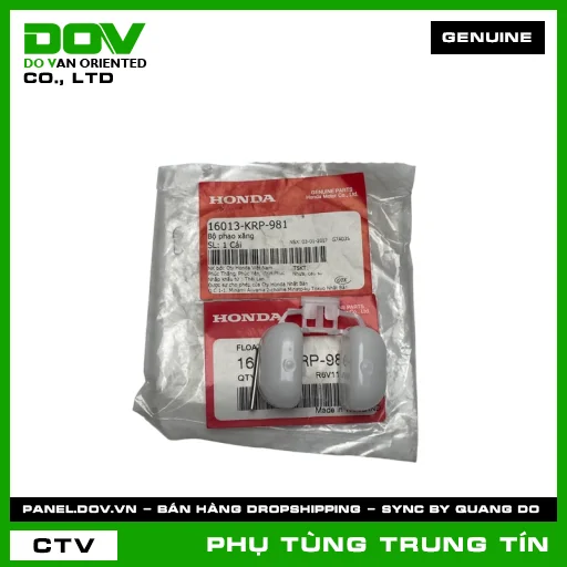 BỘ PHAO XĂNG CHẾ HÒA KHÍ | 16013-KRP-981 | HONDA (AIR BLADE 110, CLICK 110) — 16013KRP981