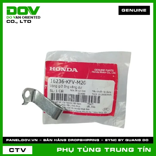 VÒNG GIỮ ỐNG XĂNG DƯ | 16236-KFV-M20 | HONDA (WAVE 100, WAVE ALPHA) — 16236KFVM20