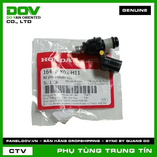 BỘ PHUN NHIÊN LIỆU | 16450-K03-H11 | HONDA (FUTURE 125, MSX 125, VISION 110, WAVE RSX 110) — 16450K03H11