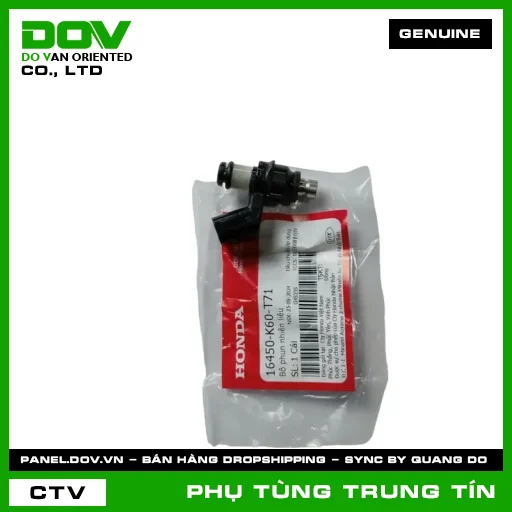 BỘ PHUN NHIÊN LIỆU | 16450-K60-T71 | HONDA (AIR BLADE 125/150) — 16450K60T71