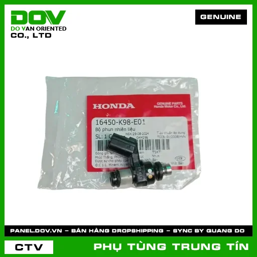 BỘ PHUN NHIÊN LIỆU | 16450-K98-E01 | HONDA (AIR BLADE 125/150) — 16450K98E01