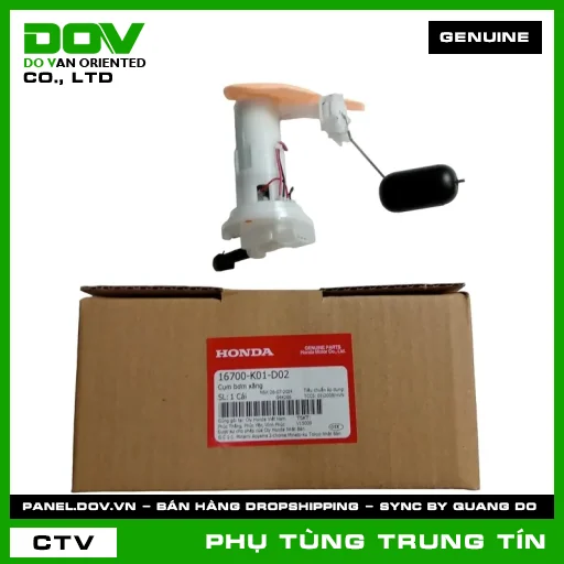 CỤM BƠM XĂNG | 16700-K01-D02 | HONDA — 16700K01D02