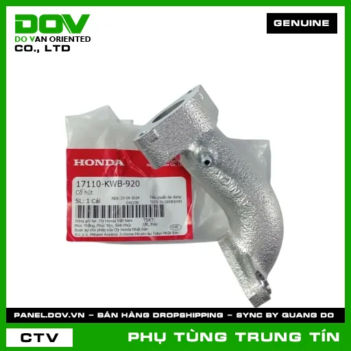 CỔ HÚT | 17110-KWB-920 | HONDA (WAVE RSX 110) — 17110KWB920