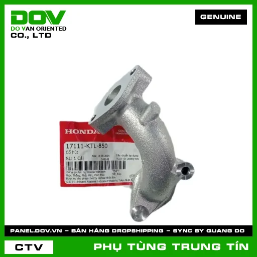 CỔ HÚT | 17111-KTL-850 | HONDA (WAVE 100, WAVE ALPHA) — 17111KTL850