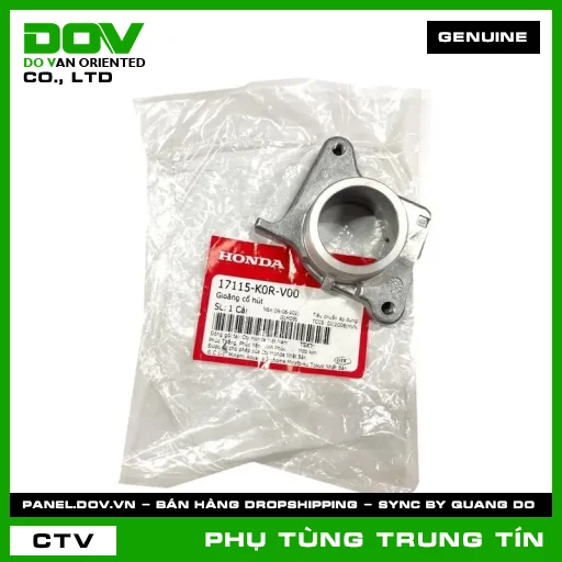 GIOĂNG CỔ HÚT | 17115-K0R-V00 | HONDA (PCX 160, SH 125/150, SH 125/160) — 17115K0RV00