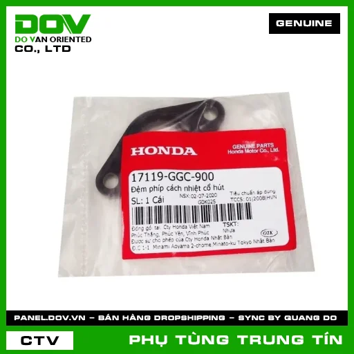 ĐỆM PHÍP CÁCH NHIỆT CỔ HÚT | 17119-GGC-900 | HONDA (VISION 110) — 17119GGC900
