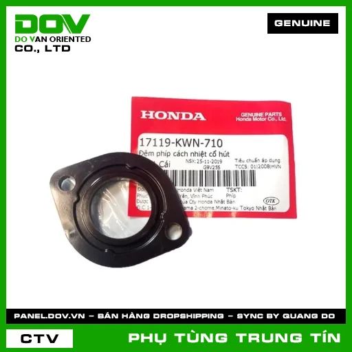 ĐỆM PHÍP CÁCH NHIỆT CỔ HÚT | 17119-KWN-710 | HONDA (AIR BLADE 125, LEAD 125, PCX, PCX 125, SH MODE) — 17119KWN710