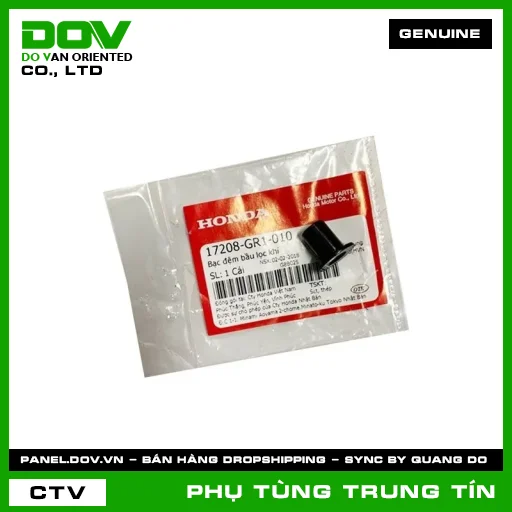 BẠC ĐỆM BẦU LỌC KHÍ | 17208-GR1-010 | HONDA (AIR BLADE 125, AIR BLADE 125/150, PCX, PCX 125, SH 125/150, SH MODE) — 17208GR1010