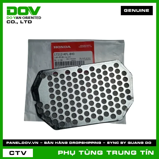 LƯỚI ĐỠ TẤM LỌC KHÍ | 17212-KFL-840 | HONDA (SUPER DREAM) — 17212KFL840