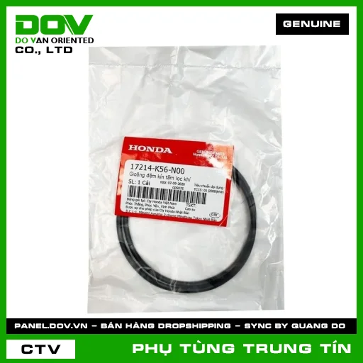 GIOĂNG ĐỆM KÍN TẤM LỌC KHÍ | 17214-K56-N00 | HONDA (WINNER 150, WINNER R, WINNER X) — 17214K56N00