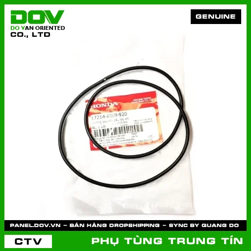 GIOĂNG BAO KÍN BẦU LỌC KHÍ | 17214-KWB-920 | HONDA (BLADE 110, DREAM 110, WAVE ALPHA 110, WAVE RSX 110) — 17214KWB920