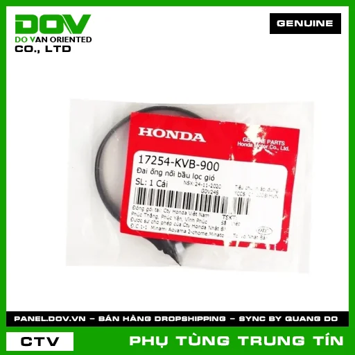 Đai ống nối bầu lọc gió | 17254-KVB-900 | HONDA (AIR BLADE 110, CLICK 110) — 17254KVB900