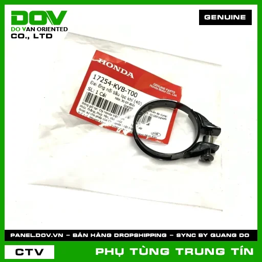 ĐAI ỐNG NỐI BẦU LỌC KHÍ (40) | 17254-KVB-T00 | HONDA (AIR BLADE 110, PCX, PCX 125/150, SH 125/150) — 17254KVBT00