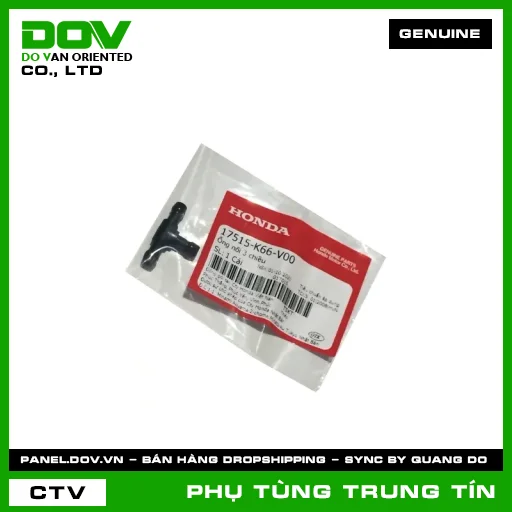 ỐNG NỐI 3 CHIỀU | 17515-K66-V00 | HONDA — 17515K66V00