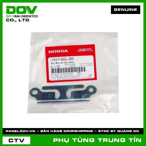 TẤM ĐỆM KÍN BƠM XĂNG | 17517-GGL-J00 | HONDA (AIR BLADE 110, AIR BLADE 125, AIR BLADE 125/150, AIR BLADE 125/160, FUTURE 125, LEAD 125, MSX 125, PCX, PCX 125, PCX 125/150, PCX 160, SH 125/150, SH 125/160, SH 350, SH MODE, SUPER CUB C125, VARIO 160, VISION 110, WAVE RSX 110, WINNER 150, WINNER R, WINNER X) — 17517GGLJ00