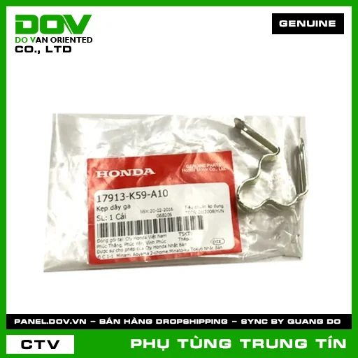KẸP DÂY GA | 17913-K59-A10 | HONDA (AIR BLADE 125, AIR BLADE 125/150) — 17913K59A10