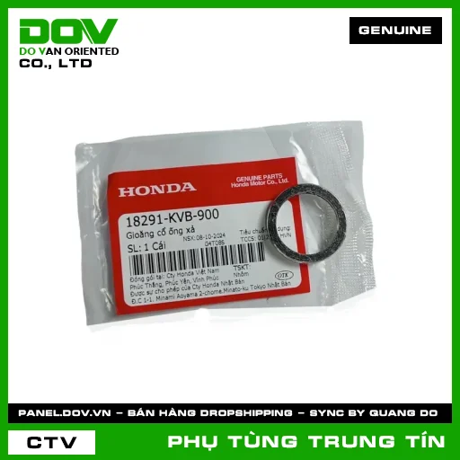 GIOĂNG CỔ ỐNG XẢ | 18291-KVB-900 | HONDA (CLICK 110, LEAD 110, PCX, VISION 110) — 18291KVB900