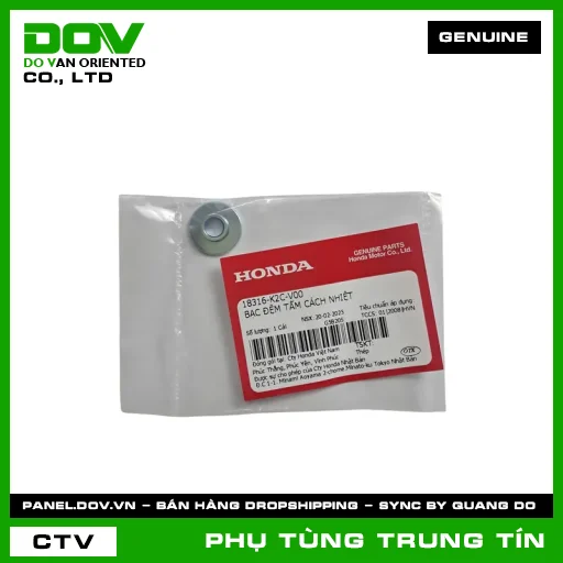 BẠC ĐỆM TẤM CÁCH NHIỆT | 18316-K2C-V00 | HONDA (VISION 110) — 18316K2CV00