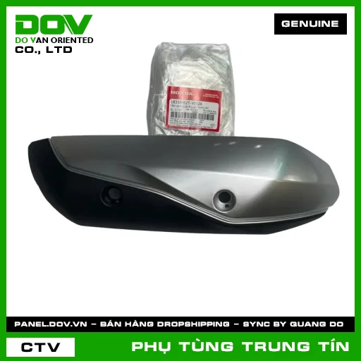 TẤM CÁCH NHIỆT ỐNG XẢ *NH411M* | 18318-K2T-V00ZA | HONDA (LEAD 125) — 18318K2TV00ZA