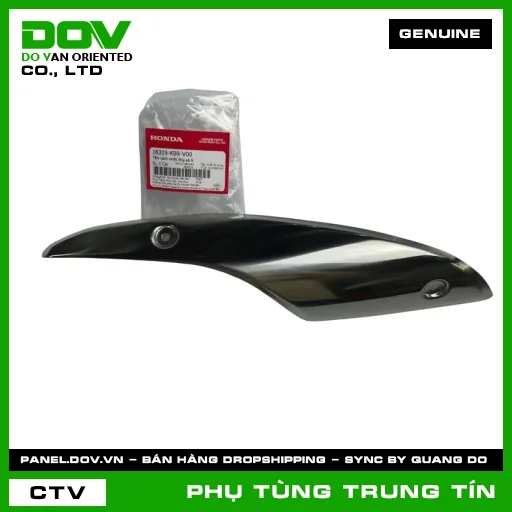 TẤM CÁCH NHIỆT ỐNG XẢ B | 18319-K0R-V00 | HONDA (SH 125/150, SH 125/160) — 18319K0RV00