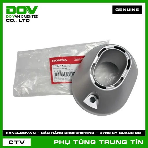 NẮP CHỤP ỐNG XẢ | 18327-K1Z-J10 | HONDA (PCX 160, VARIO 160) — 18327K1ZJ10