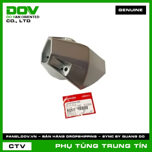 NẮP ĐUÔI ỐNG XẢ | 18327-K56-V00 | HONDA (WINNER 150) — 18327K56V00