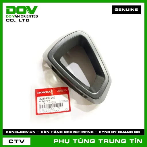 NẮP ĐUÔI ỐNG XẢ | 18327-K56-V60 | HONDA (WINNER X) — 18327K56V60