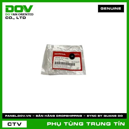 CAO SU ỐNG XẢ | 18345-K77-V00 | HONDA (SH 125/150) — 18345K77V00