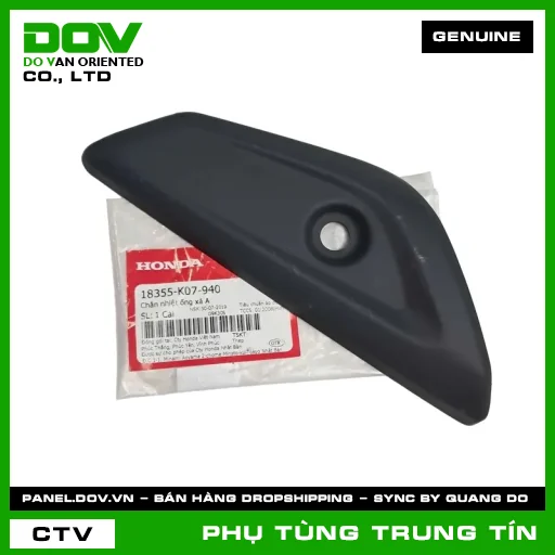 CHẮN NHIỆT ỐNG XẢ A | 18355-K07-940 | HONDA (WAVE RSX 110) — 18355K07940