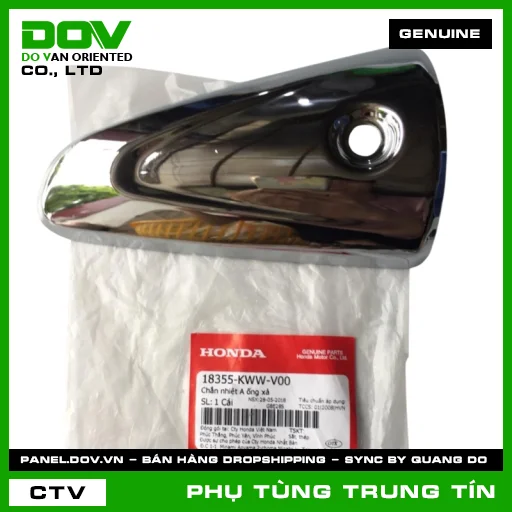 CHẮN NHIỆT A ỐNG XẢ | 18355-KWW-V00 | HONDA (WAVE RSX 110) — 18355KWWV00
