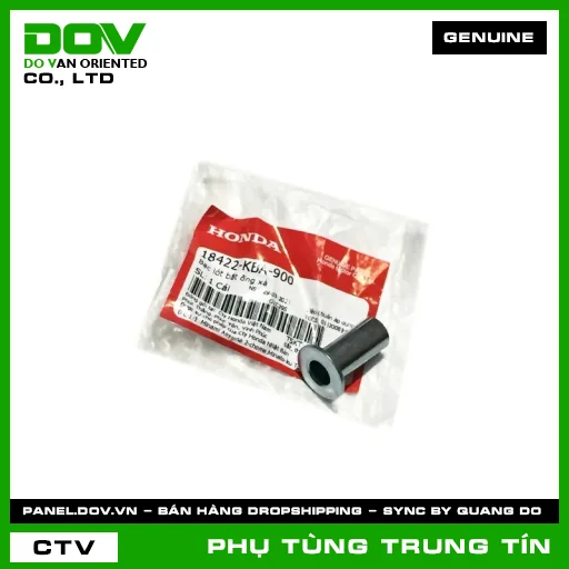 BẠC LÓT BẮT ỐNG XẢ | 18422-KBA-900 | HONDA (BLADE 110, CB150R, DREAM 110, FUTURE 125, WAVE ALPHA 110, WAVE RSX 110) — 18422KBA900