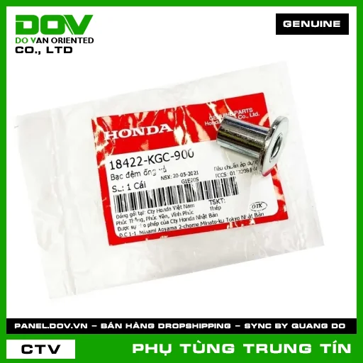 BẠC ĐỆM ỐNG XẢ | 18422-KGC-900 | HONDA (WINNER 150, WINNER R, WINNER X) — 18422KGC900
