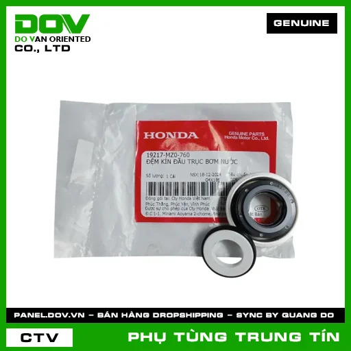 ĐỆM KÍN ĐẦU TRỤC BƠM NƯỚC | 19217-MZ0-760 | HONDA (LEAD 110) — 19217MZ0760