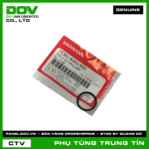 PHỚT O VAN HẰNG NHIỆT | 19381-KWN-900 | HONDA (AIR BLADE 125, LEAD 125, PCX, SH 125/150, SH MODE) — 19381KWN900